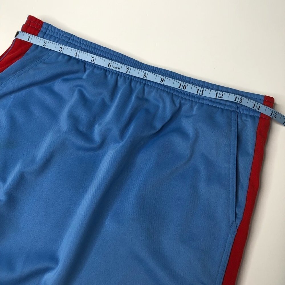 PUMA Active Sporty Shiny Blue & Red Stretchy Athletic Elastic Waist Sporty Skirt - Picture 15 of 16